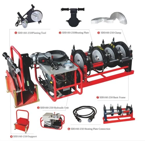 Liten Hdpe-rörsvetsmaskin